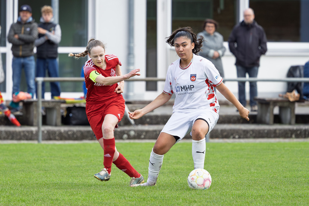 HÄRFCH_250914_9149 | FC Härtsfeld 03 vs. 1.FC Heidenheim 1846 II, Fußball, Frauen, Bezirksliga, 2025/2026, 1. Spieltag, 14.09.2025 in Dischingen(Foto: Michael Bulling) - Realisiert mit Pictrs.com