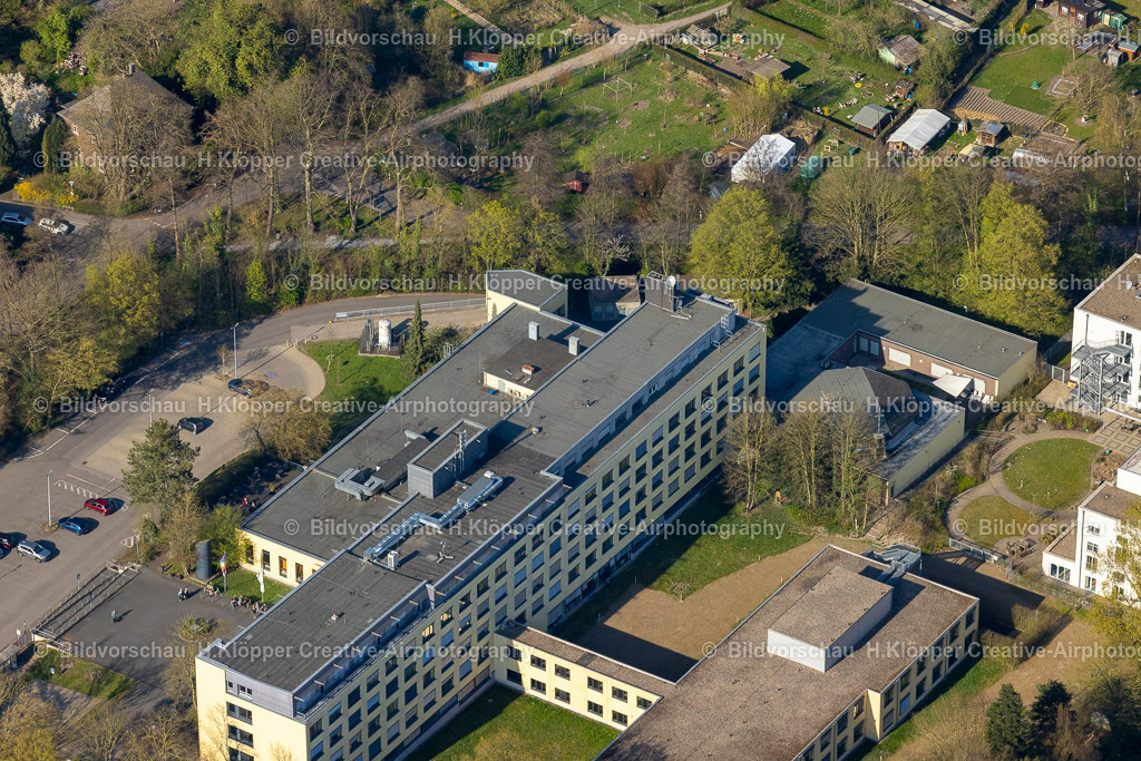 Luftbilder Krefeld Hüls 439A8771 | Luftbilder Krefeld Hüls Helios Cäcilien-Hospital Hüls - Realisiert mit Pictrs.com
