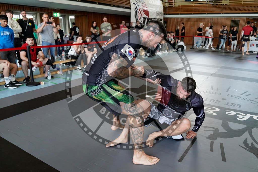 20240608PBB02443 | Fighters compete during the ILLCS VII summer edition luta livre competition in Hannover, Germany, on June 8, 2024.