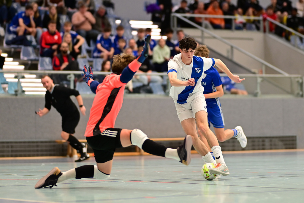 Futsal I Junioren I Saison 2024-2025 I NORDFV Regionalmeisterschaft I 081974 | Der Sportfotograf. - Realisiert mit Pictrs.com