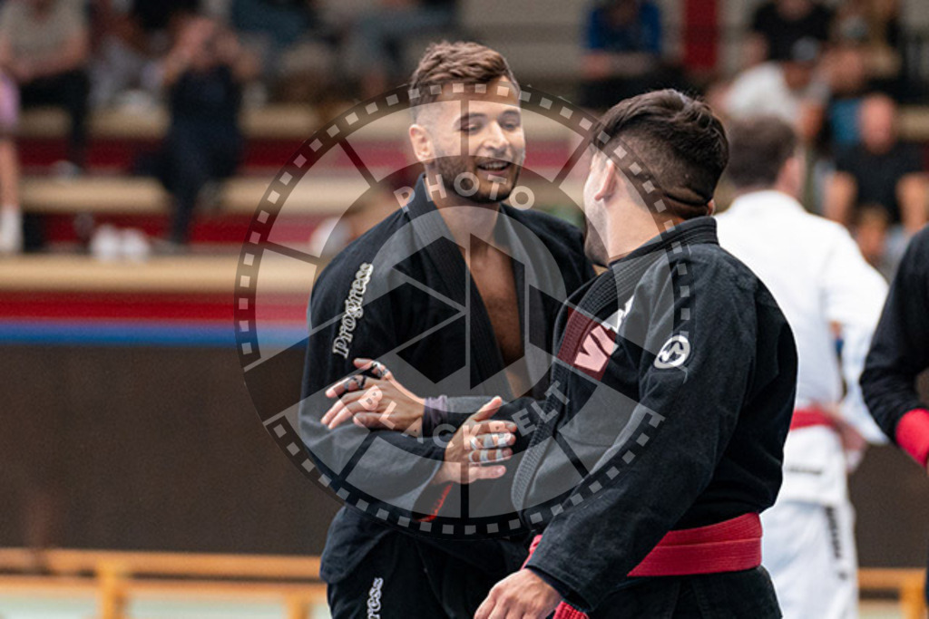 20230826PBB53191 | Fighters compete during the AJP INTLPRO BJJ and grappling competition in Hamburg, Germany, on August 26 2023.