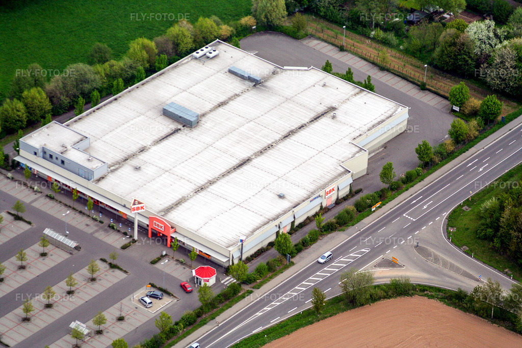 Luftbild: SBK in Bad Bergzabern im Bundesland Rheinland-Pfalz in Deutschland. Foto: IMG_1739.jpg vom 01.05.2006 durch Werner Riehm/FLY-FOTO.de