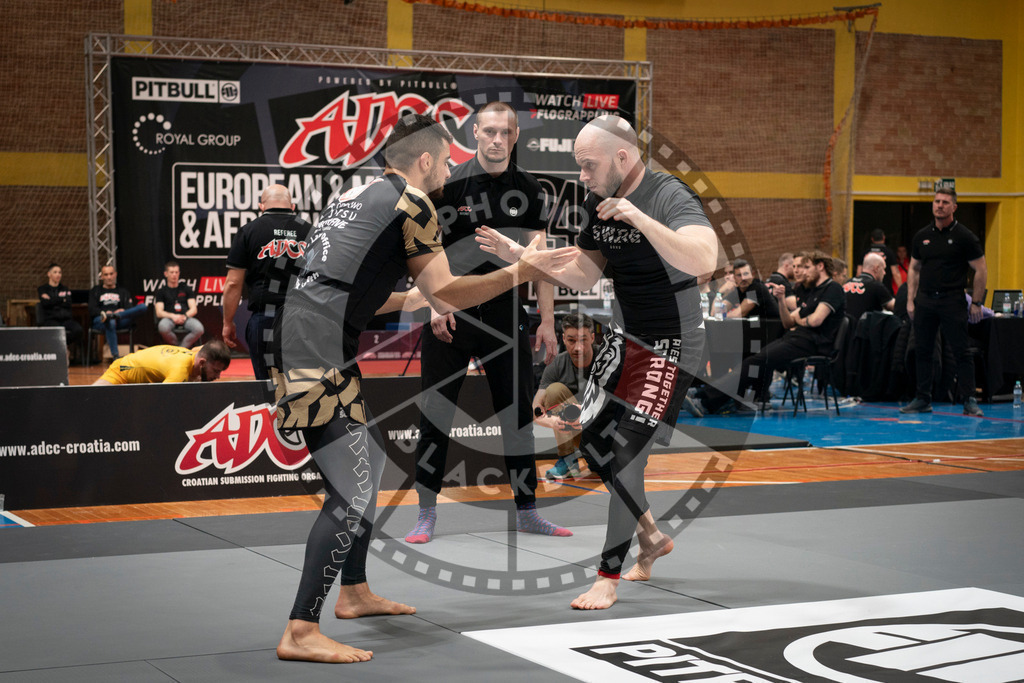 20240217PBB06532 | Fighters compete during the ADCC European, Middle Eastern and African Championship in Zagreb, Croatia, on February 17, 2024.