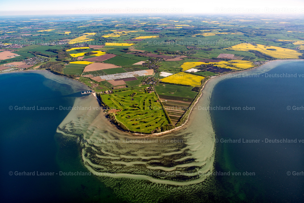 3801406 | Ostseeküste bei Hohenwieschendorf, Hohen Wieschendorfer Huk, Golf Club Hohen Wieschendorf
