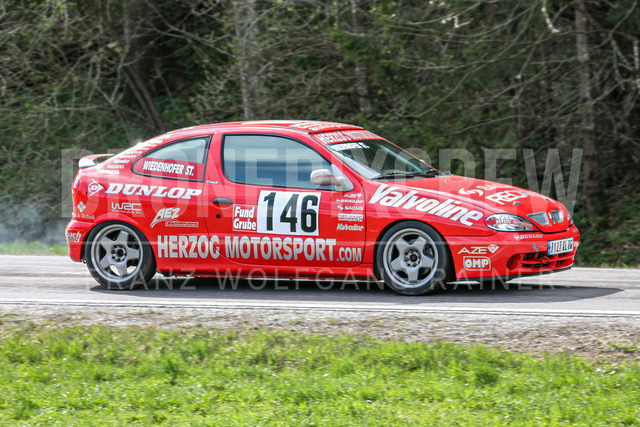 Rechberg Hill Climb 2008 – Motorsport Event in Austria | Rechberg Hill Climb 2008 in Tulwitz, Styria, Austria. The image shows WIEDENHOFER Stefan (AUT) RENAULT Megane.     