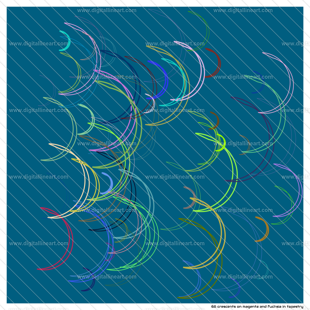 66-crescents-magenta-and-fuchsia-in-tapestry | digitallineart - Realisiert mit Pictrs.com