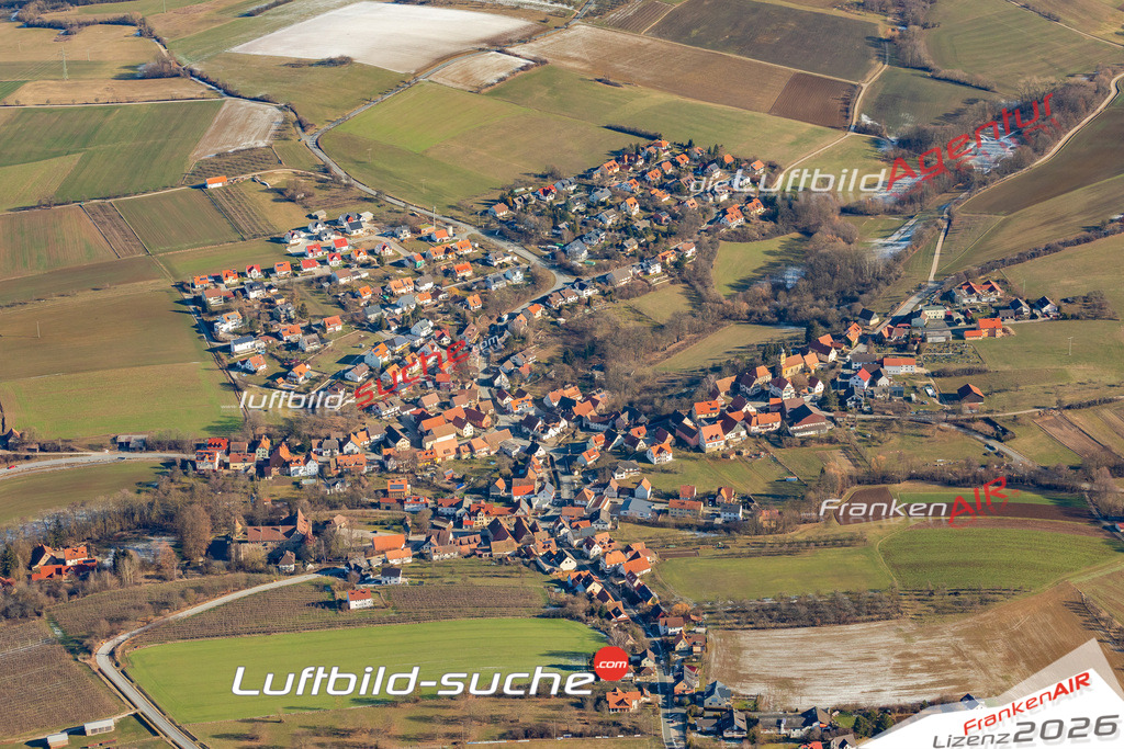 Das Luftbild der Stadt Kunreuth wurde 2019 vom Flugzeug heraus erstellt (keine Drohne) Aufnahmehöhe ca.400 Meter- hohe Auflösung- beste Druck-Qualität garantiert!