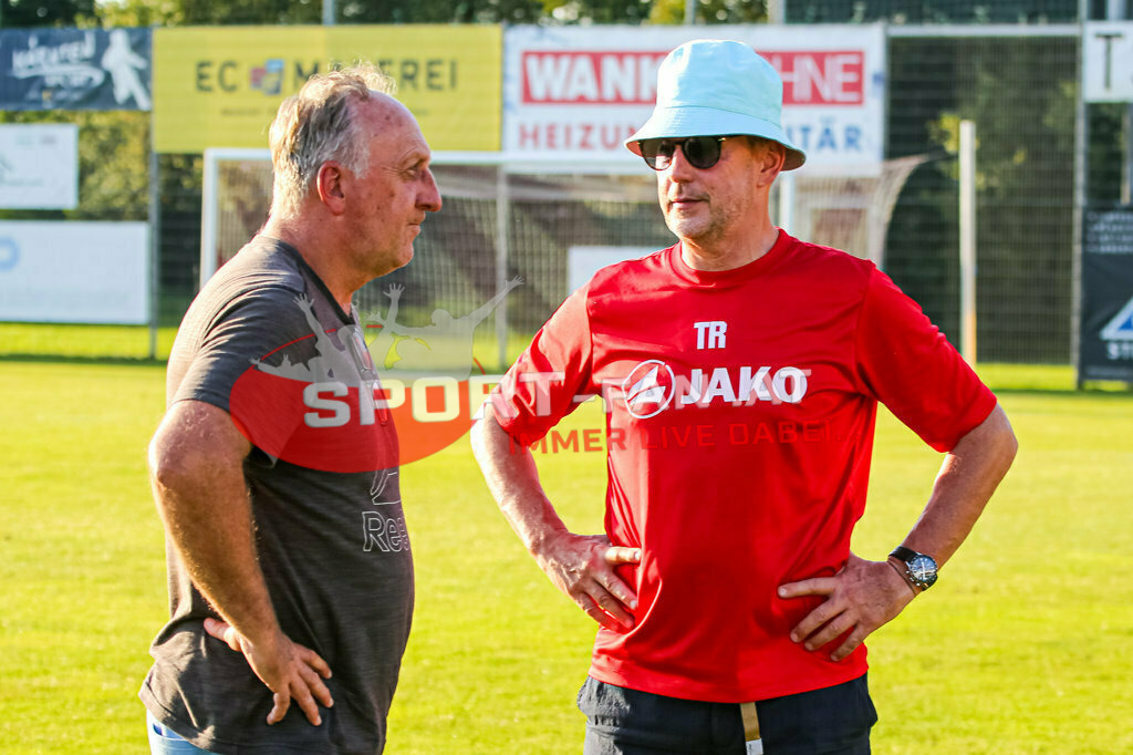 ASK Klagenfurt - SC Weiz 2:3, Kärntner Liga 3. Runde | Dietmar Thuller (ASK Klagenfurt, Trainer) Andreas Cvetko ASK Klagenfurt - SC Weiz 2:3 am 13.08.2023 in Klagenfurt
(ASK Sportzentrum Fischl), Austria, (Photo by Ernst Krawagner sport-fan.at) - Realisiert mit Pictrs.com