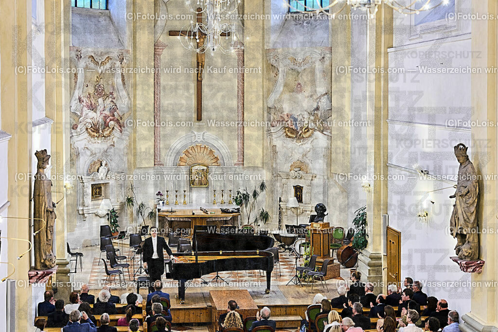 ALP0490_XXXIX_Chopin-Festival_Eroeffnungskonzert_Wunder Ingolf | (C)FotoLois.com, Alois Spandl, XXXIX. internationales CHOPIN-Festival in der Kartause Gaming, Eröffnungskonzert in der Kartausenkirche mit Janusz Olejniczak (Klavier), Camerata Marzatiana unter Daniel Auner, Johanna Doderer (Komponistin), Natalia Rehling (Klavier), Ingolf Wunder (Klavier), Fr 4. August 2023.