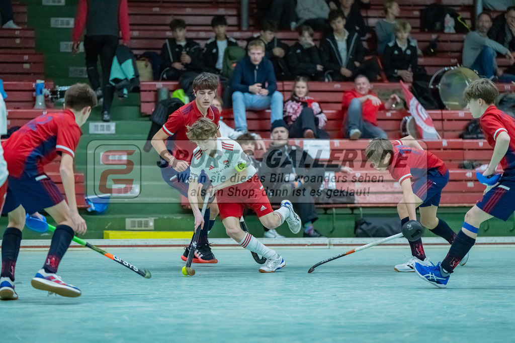 HK_20240225_108563 | Spiel um Platz 5 Deutsche Meisterschaft MU14 am 25.2.2024 Halle RW Köln, Köln ,