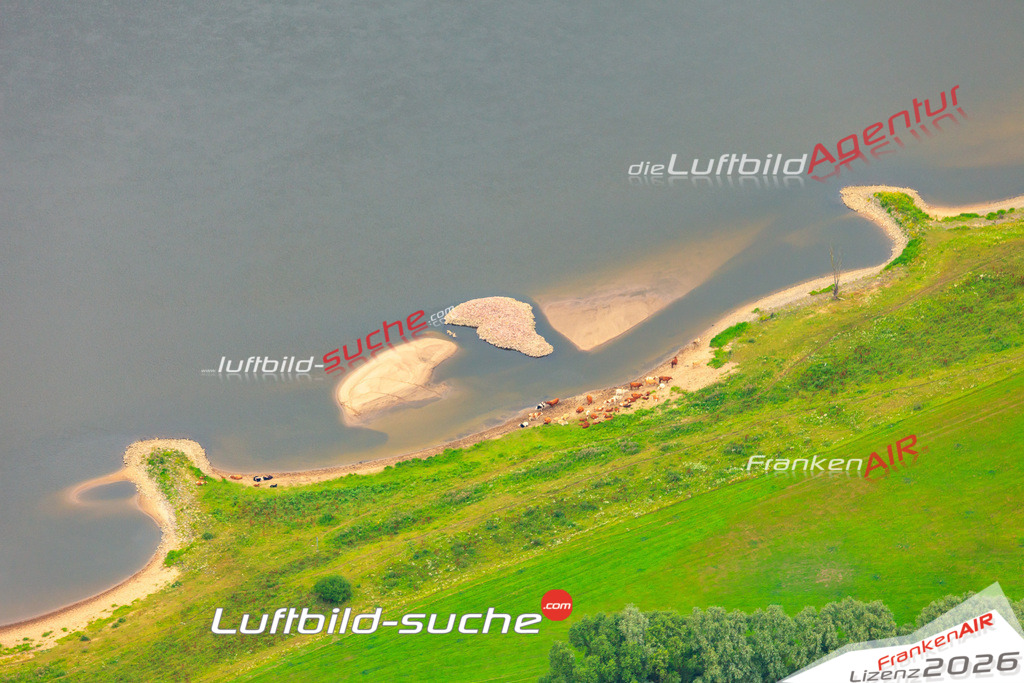 Die Luftaufnahme der Stadt Aland wurde vom UL-Flugzeug heraus erstellt ( keine Drohne )- hohe Auflösung für beste Qualität
