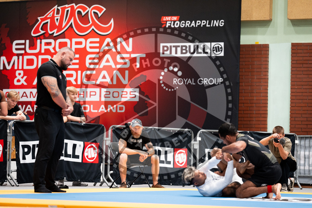 20250906PBB0806 | Fighters compete during the ADCC European Trials  competition in Warsaw, Poland, on September 6, 2025.