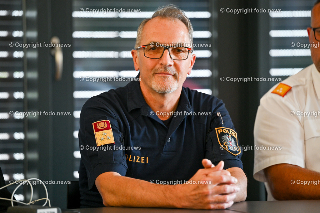 Pressekonferenz Ansfelden_ Gasexplosion_ 28.06.2023-14 | 28.06.2023 Pressekonferenz, Ansfelden Gasexplosion, im Bild Manfred Rauch (Oberst, Bezirkspolizeikommandant)