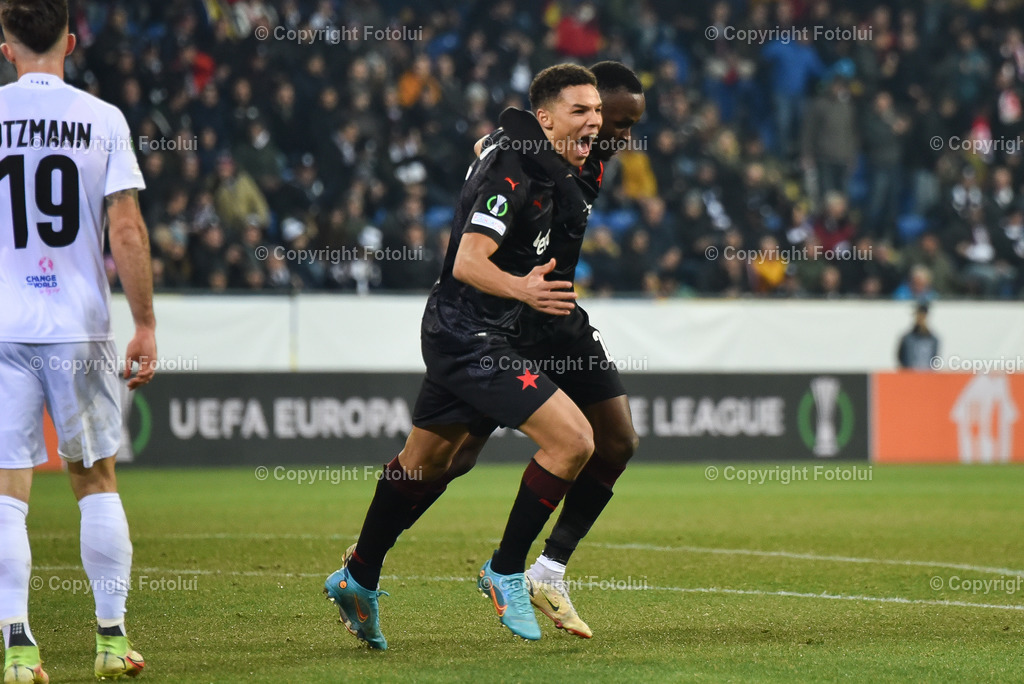 A_LUI_20220317_0009 | SPORT FUSSBALL UEFA EUROPA CONFERENCE LEAGUE LASK VS SLAVIA PRAG

IM BILD: Alexander Bah (Slavia)

FOTO:FOTOLUI/UW