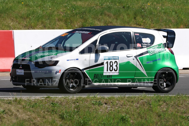 FIA European Hill Climb Championship – Rechberg 2026 | FIA European Hill Climb Championship at Rechberg, held from 24 to 26 April 2026 near Tulwitz, Styria, Austria. The image shows Christian HUTTER (AUT) Mitsubishi Colt RalliArt.