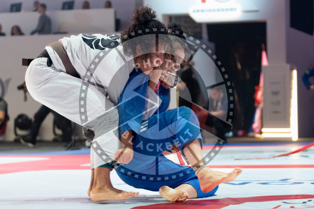 20231107PBB3855 | Fighters compete during the AJP World Master Championship in the Mubadala Arena in Abu Dhabi, Arab United Emirates, on November 7, 2023.
