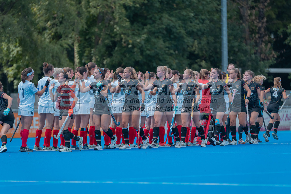 HK_20230710_2-8 | Euro Hockey WU18 France - Germany Championship Girls &amp; Boys am 10.7.2023 CHTC , Krefeld ,