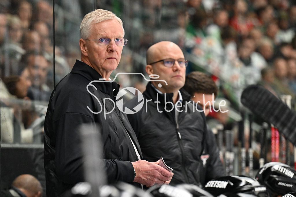 Augsburger Panther - Kölner Haie | im Bild Kari JALONEN Trainer Koelner Haie / Freisteller / Einzelfoto / DEL: Augsburger Panther - Kölner Haie, Curt Frenzel Stadion am 29.09.2024