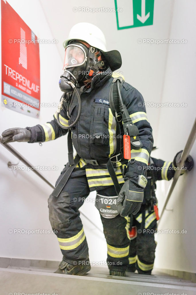 KölnTurm Treppenlauf; Köln, 03.08.2025 | Impressionen vom KölnTurm Treppenlauf am 03.08.2025 in Köln (Nordrhein-Westfalen). 