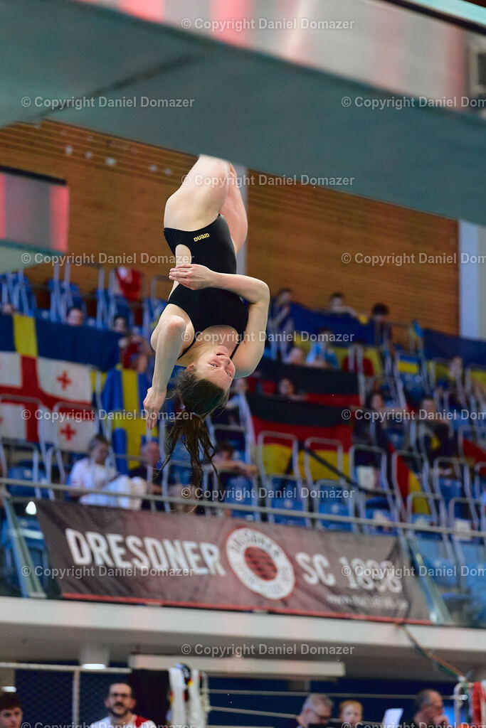 International Youth Diving Meet 2026 | Day 4 of 5 | International Youth Diving Meet 2026| Day 4 of 5 | 25.04.2026 | Youth diving competition featuring 1m and 3m springboard and platform at the Schwimmsportkomplex Freiberger Platz in Dresden.@ Domazer Photography - Realisiert mit Pictrs.com
