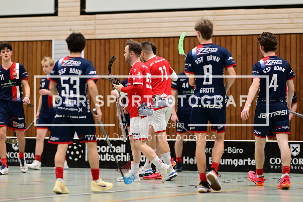 Floorball I Herren I Saison 2024-2025 I 2. FBL Herren Nord-West I 12. Spieltag I MTV Mittelnkirchen - SSF Dragons Bonn II I 036861 | Der Sportfotograf. - Realisiert mit Pictrs.com
