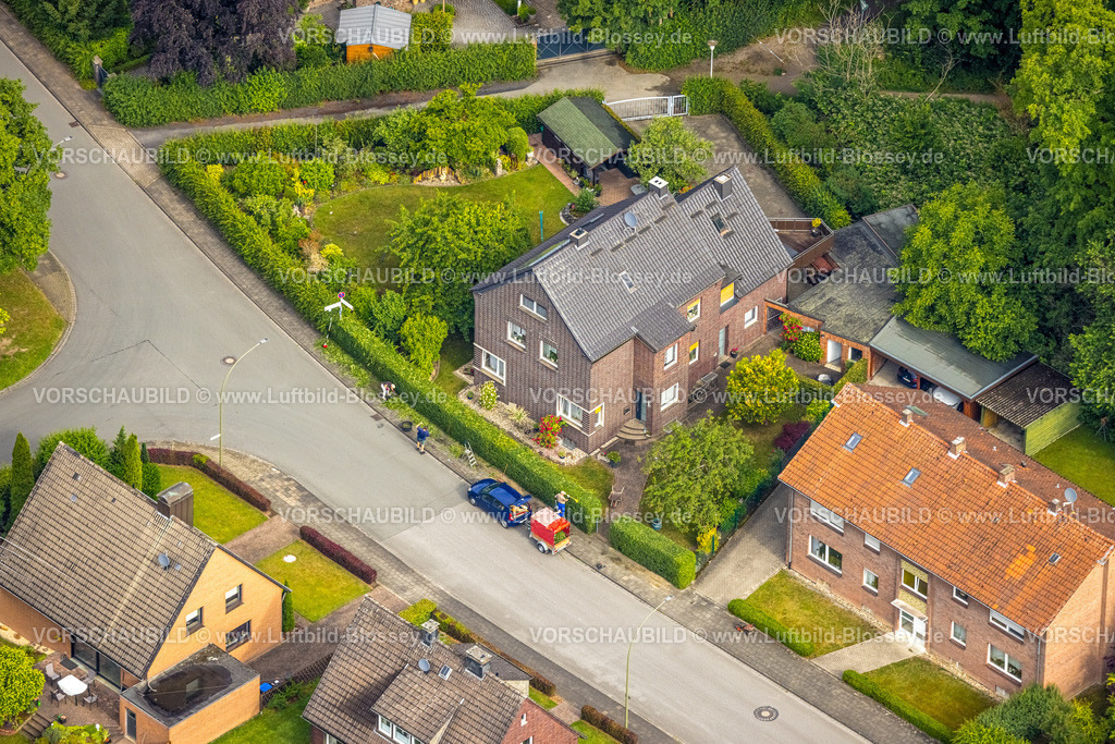 Hamm220601895 | Luftbild, Wohnhaus Kleistraße, Heessen, Hamm, Ruhrgebiet, Nordrhein-Westfalen, Deutschland