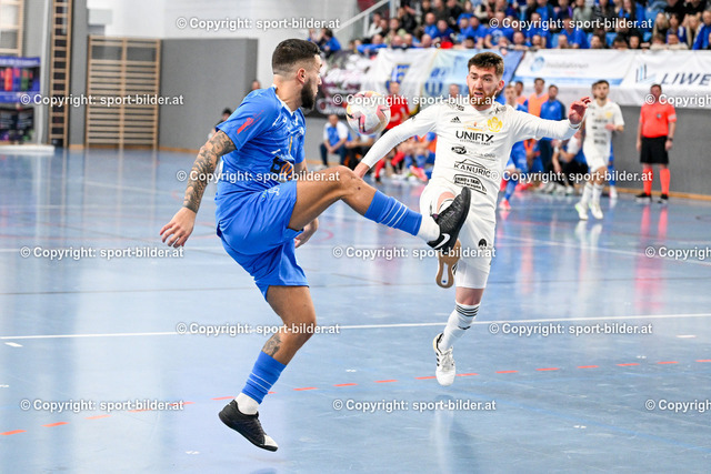 AUT, Futsal 1. FC Diamant vs FC Ljuti Krajisnici | 17.03.2024, Sportmittelschule Kleinmuenchen, AUT, Futsal, 1. FC Diamant vs FC Ljuti Krajisnici, im Bild 

BLAU (1. FC Diamant)
WEISS (FC Ljuti Krajisnici)