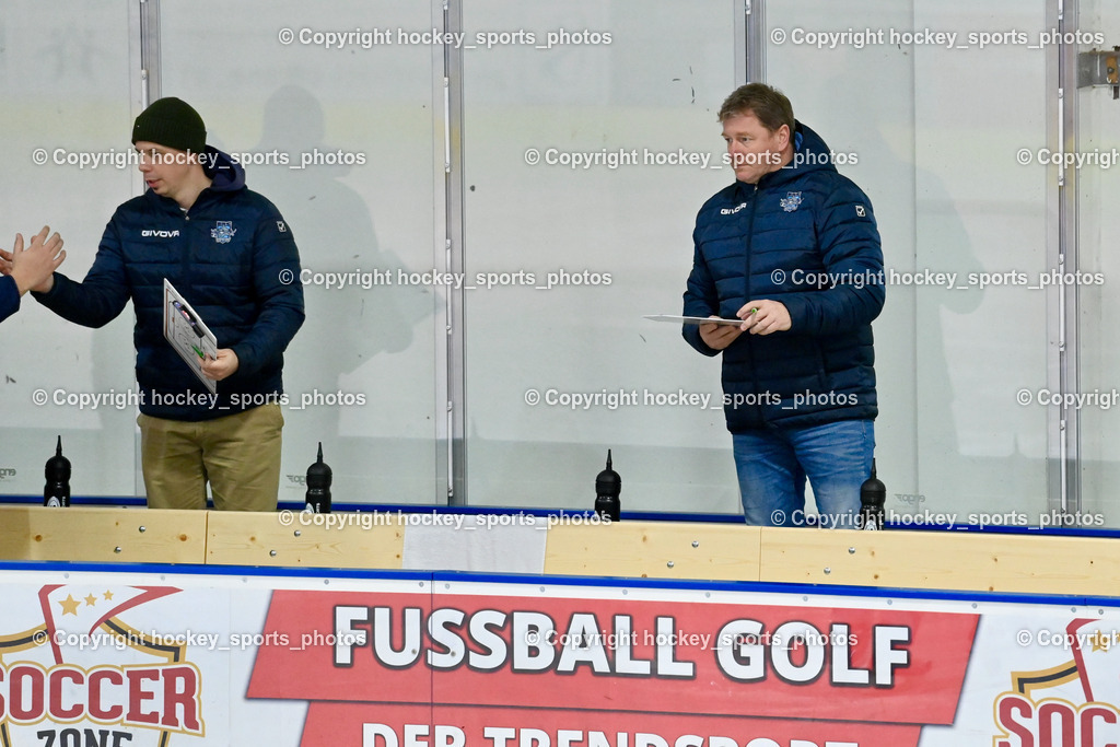 ESC Steindorf vs. USC Velden 4.1.2023 | Assistentcoach ESC Steindorf MAYER Michael, Headcoach ESC Steindorf MOSER Robert