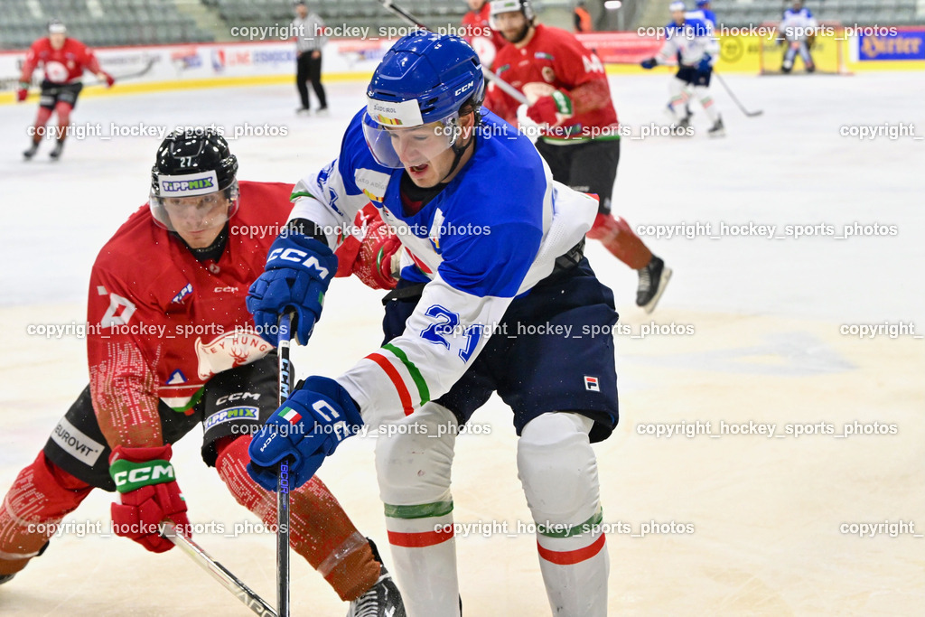 Ungarn vs. Italien 15.12.2023 | Ungarn vs. Italien 15.12.2023, Ungarn vs. Italien 15.12.2023 am 15.12.2023 in Klagenfurt (Heidi Horten Arena), Austria, (Photo by Bernd Stefan)