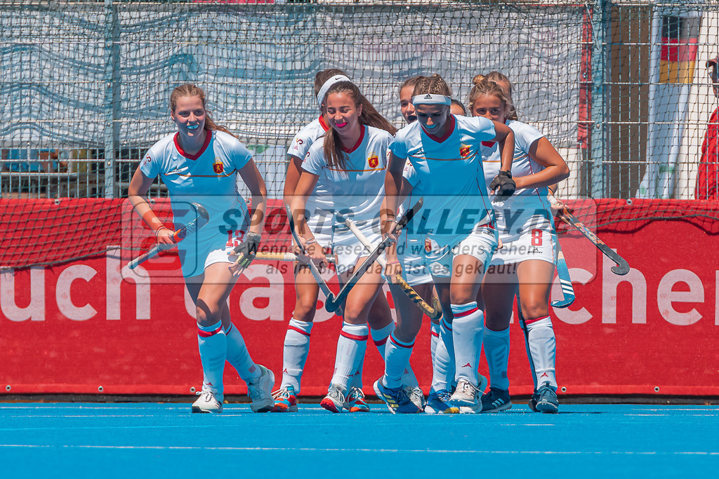 HK_20230711_101131 | Euro Hockey WU18 Spain vs Netherlands Championship Girls & Boys am 11.7.2023 CHTC , Krefeld ,