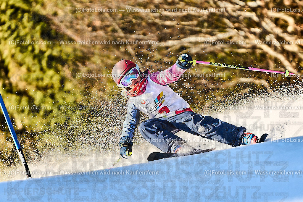 ALP8270_NOe-Kindervergleich-RTL_Bauer Charlotte | (C)FotoLois.com, Alois Spandl. Sportunion Trattenbach, NÖ Kindervergleichs-Skirennen, RTL auf dem Feistritzsattel, So 28. Januar 2024.
