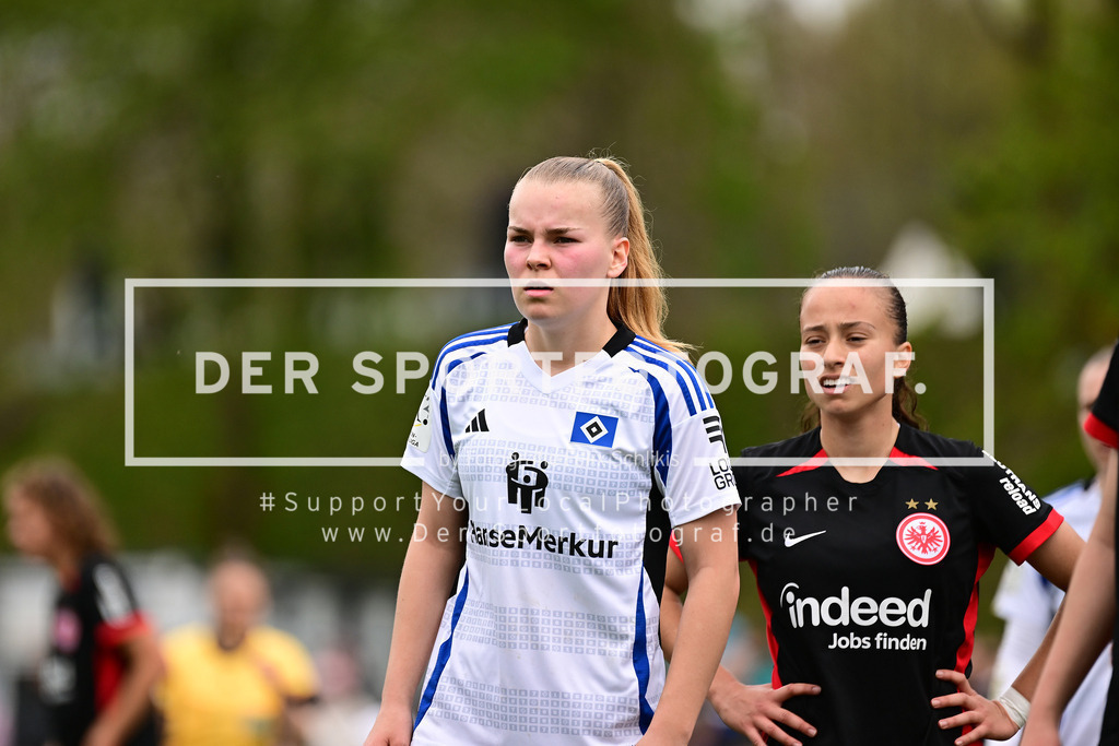 Fußball I Frauen I Saison 2024-2025 I 2. Bundesliga I 21. Spieltag I Hamburger SV - Eintracht Frankfurt II I 63639 | Der Sportfotograf. - Realisiert mit Pictrs.com