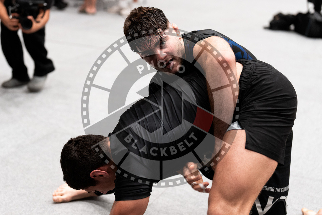 20250906PBB0592 | Fighters compete during the ADCC European Trials  competition in Warsaw, Poland, on September 6, 2025.