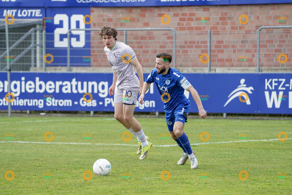 VfL Sportsfreunde Lotte vs. VfL Bochum II U23 - Regionalliga West - 28. Spieltag 2026 | Louis Köster, 10Kamer Krasniqi, 10 - Realisiert mit Pictrs.com