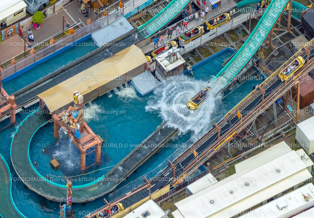 Herne220804030CrangerKirmes |  Luftbild, Cranger Kirmes in Herne-Crange, gut 50 Fahrgeschäfte laden auf das größte Volksfest in NRW ein, Unser Fritz, Herne, Ruhrgebiet, Nordrhein-Westfalen, Deutschland