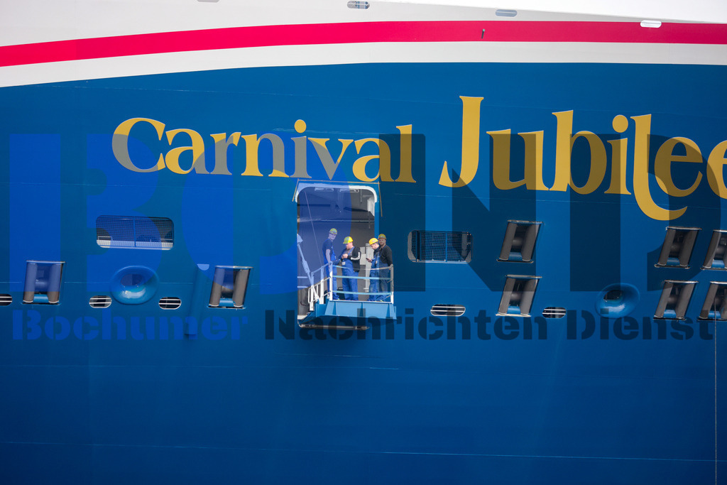  30.10.2023 - 
 | Sebastian Sendlak / Bochumer Nachrichtendienst (BOND) - Ueberfuehrung Carnival Jubilee - Meyer Werft Papenburg - Realisiert mit Pictrs.com