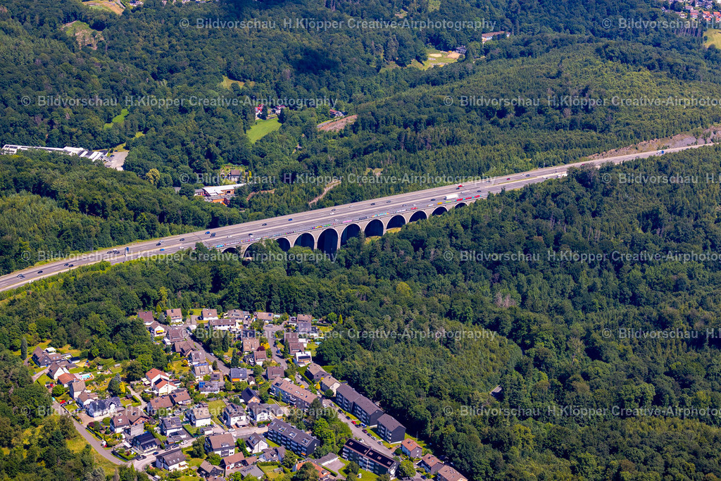 Luftbild Wermelskirchen-4991 | "Höllenbach Talbrücke" in Wermelskirchen - Realisiert mit Pictrs.com