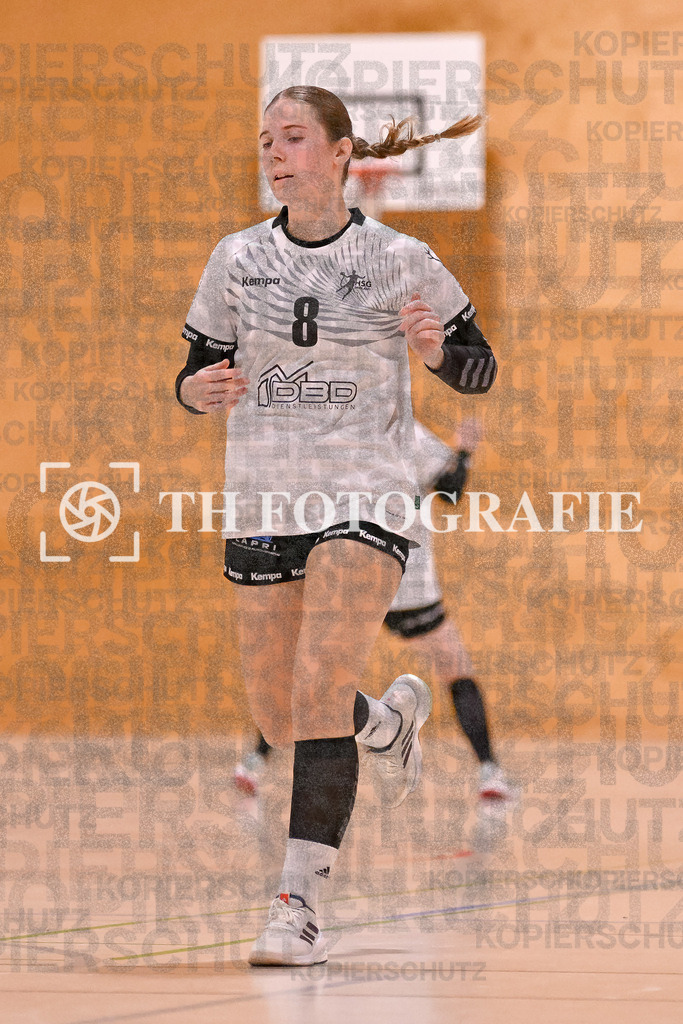 GER, SG Maulburg/Steinen - HSG Dreiland, Frauen-Handball, Oberliga Suedbaden, 3. Spieltag, Saison 2024/2025, 12.10.2024 | Anna Sautter (HSG Dreiland, #08)GER, SG Maulburg/Steinen - HSG Dreiland, Frauen-Handball, Oberliga Suedbaden, 3. Spieltag, Saison 2024/2025, 12.10.2024Foto: TH Fotografie/Thomas Hess