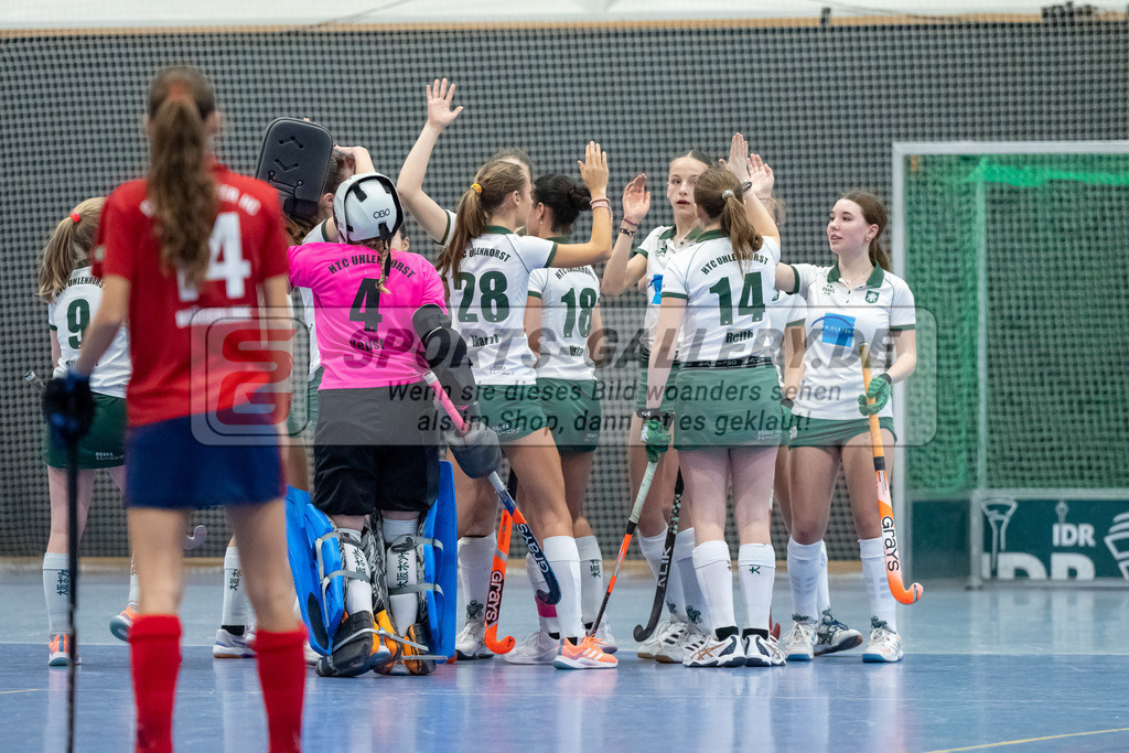 HK_20250223_103108 | Deutsche Meisterschaft wU14 Finale und Ehrungen am 23.2.2025 Düsseldorfer HC, Düsseldorf