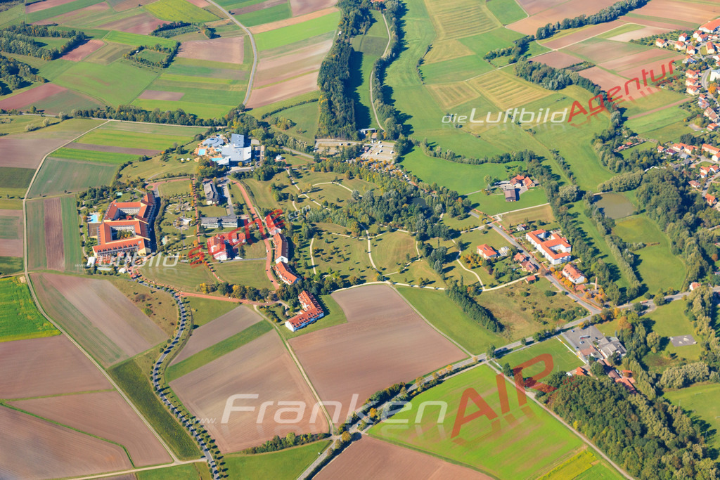 Luftbild von  Badrodach - Luftaufnahme wurde 2015 von https://frankenair.de mittels Flugzeug (keine Drohne) erstellt - die Geschenkidee