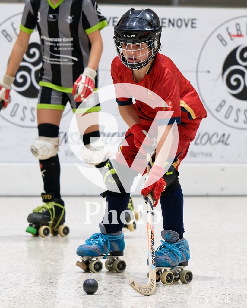 U13  - Geneve RHC v HC Munsingen W  |  during the U13  match between Geneve RHC and HC Munsingen W  at Centre sportif de la queue d'arve in Geneve, Switzerland