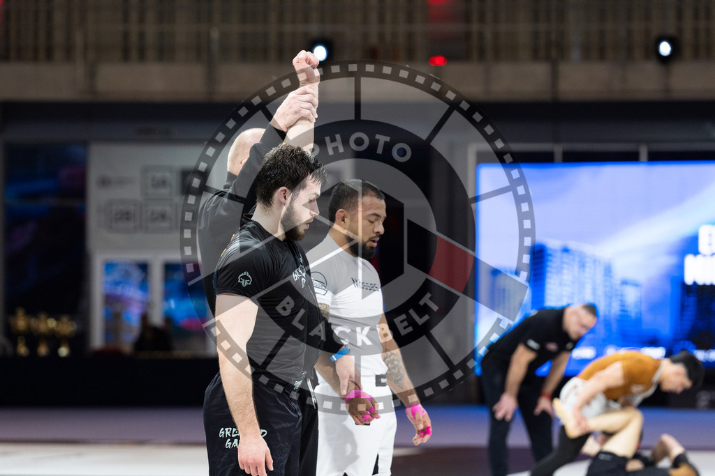 20260215PBB0224 | Fighters compete during the ADCC European Trials competition day 2 in Belgrade, Serbia, on February 15, 2026.