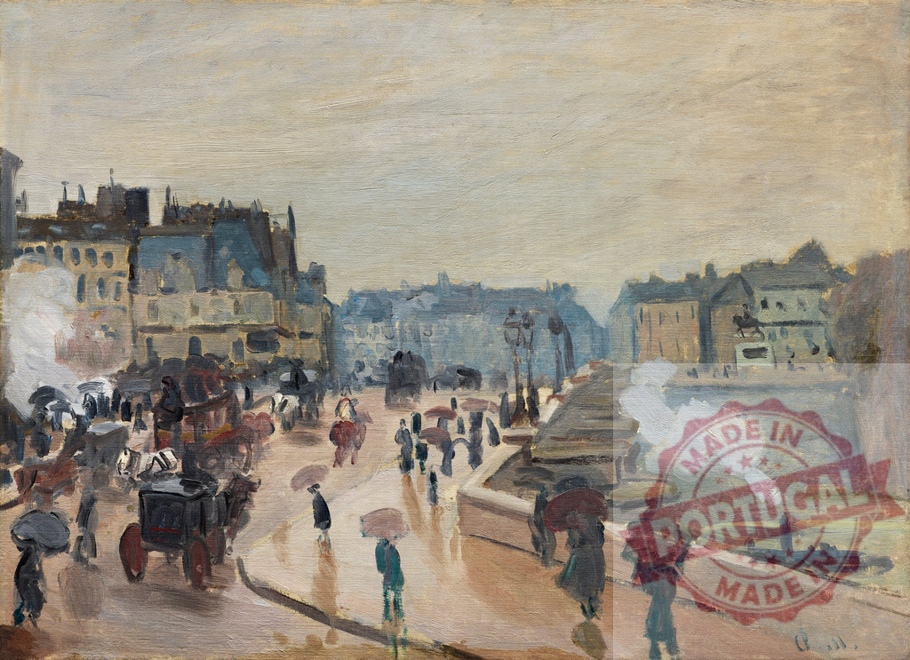 Claude Monet's The Pont Neuf (1871) famous painting. Original from the Dallas Museum of Art. Digitally enhanced by rawpixel. | Claude Monet's The Pont Neuf (1871) famous painting. Original from the Dallas Museum of Art. Digitally enhanced by rawpixel. - Realized with Pictrs.com