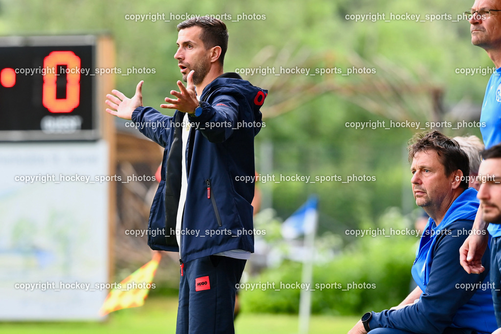 SV Dellach Gail vs. SAK 29.5.2023 | #10 Samir Nuhanovic, Headcoach SV Dellach Wolfgang Wilscher