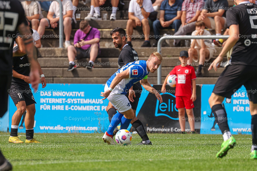 Giessen_Darmstadt (199) | 16.07.2023; Testspiel; Waldstadion Gießen; FC Gießen - SV Darmstadt 98; Ergebnis: 2:0 (0:0)