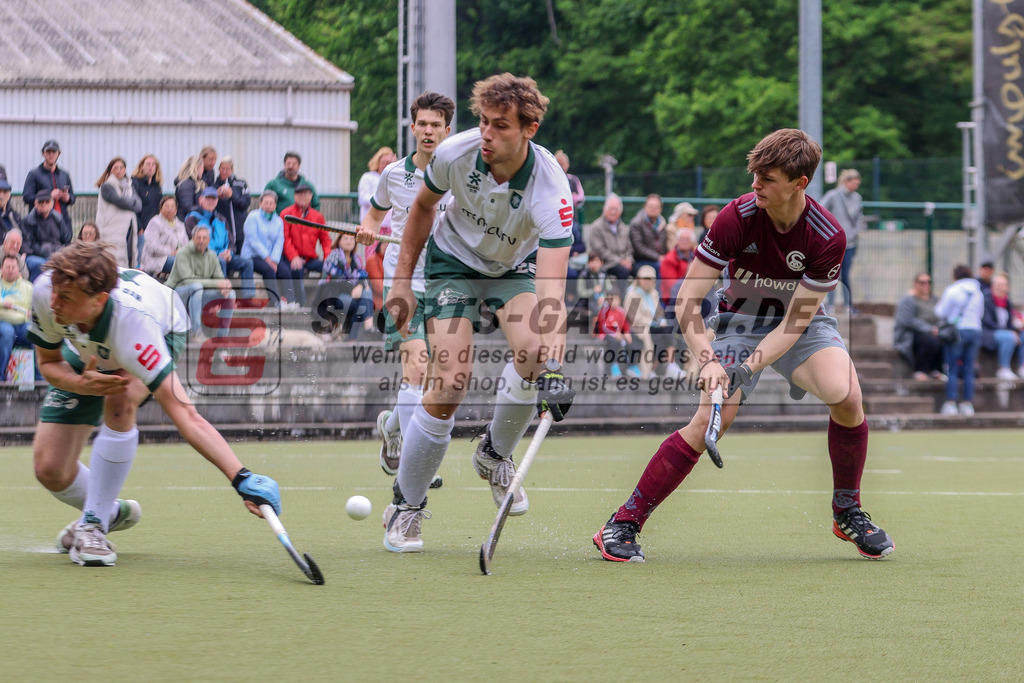 MJ_2023-05-20-HTCU-MSC-12 | Philipp Dirmeier (Münchner SC #22) &amp; Moritz Ludwig (Uhlenhorst Mülheim #25), Uhlenhorst Mülheim - Münchner SC am 1.10.2022 im Waldstadion, Mülheim a. d. Ruhr