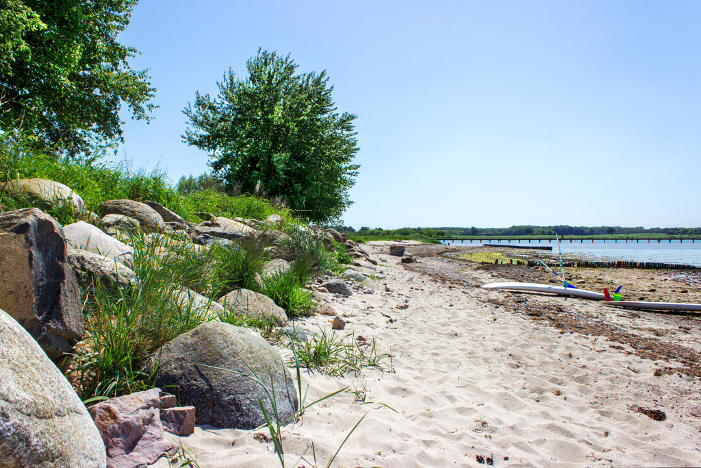 Strand in Wackerballig | Sandstrand in Wackerballig im Frühling - Realisiert mit Pictrs.com