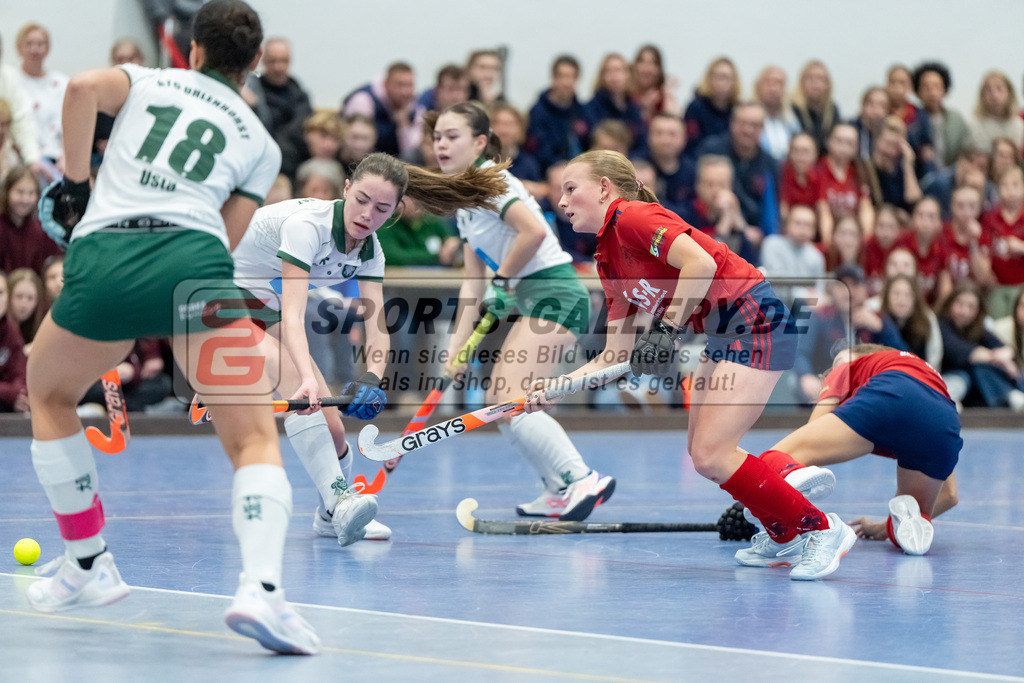 HK_20250223_103198 | Deutsche Meisterschaft wU14 Finale und Ehrungen am 23.2.2025 Düsseldorfer HC, Düsseldorf