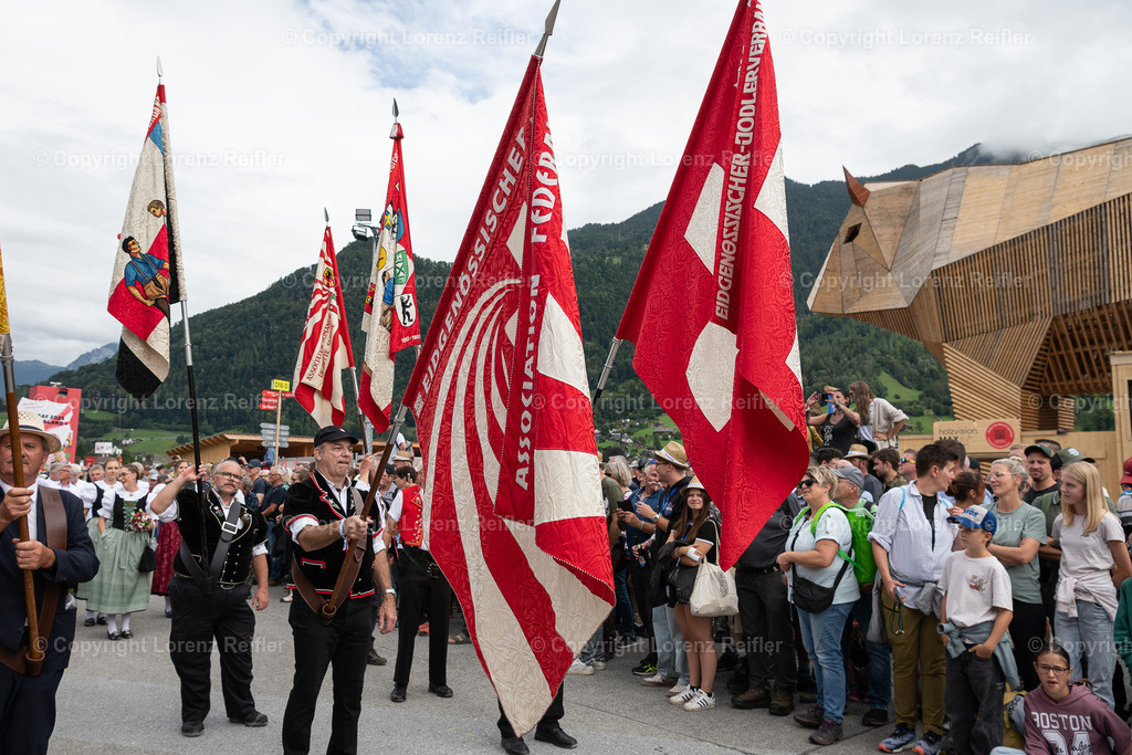 Schwingen -  ESAF Freitag Festumzug 2025 | Mollis, 29.8.25, Schwingen - ESAF Freitag Festumzug.