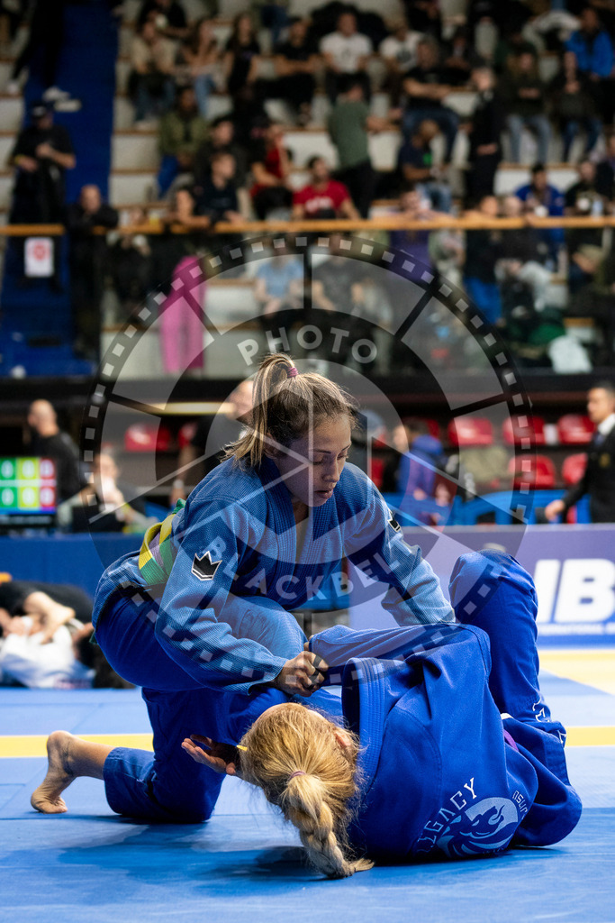 20240123PBB04154 | Fighters compete during the second day of the IBJJF European Championship in Paris, France, on January 23, 2024.